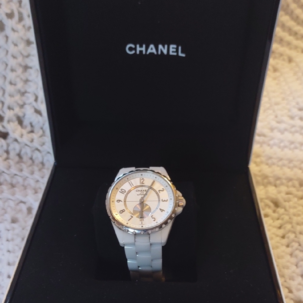 Chanel J12 Automatic White Ceramic Watch - image 1